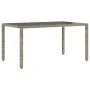 Mesita y sillas jardín 5 pzas y cojines ratán sintético gris de , Conjuntos de jardín - Ref: Foro24-3276895, Precio: 674,68 €...