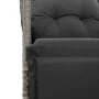 Mesita y sillas jardín 3 pzas y cojines ratán sintético gris de , Conjuntos de jardín - Ref: Foro24-3276967, Precio: 322,94 €...