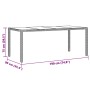 Set de mesa y sillas jardín 7 pzas con cojines ratán PE marrón de , Conjuntos de jardín - Ref: Foro24-3276919, Precio: 833,62 €