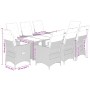 Set de mesa y sillas de jardín 5 pzas y cojines ratán PE beige de , Conjuntos de jardín - Ref: Foro24-3276944, Precio: 1,00 €