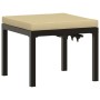 Bancos de jardín cojines 4 pzas acero recubrimiento polvo negro by , Garden sets - Ref: Foro24-3283639, Price: 293,26 €, Disc...