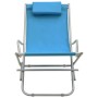 Schaukelstühle, 2 Stück, blauer Stahl von vidaXL, Liegen - Ref: Foro24-310340, Preis: 116,83 €, Rabatt: %