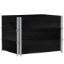 Collares de palets 3 unidades madera maciza de pino 80x60 cm by , Loading platforms and pallets - Ref: Foro24-3295363, Price:...