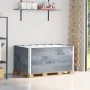 Collares de palets 3 uds madera maciza de pino gris 120x80 cm by , Loading platforms and pallets - Ref: Foro24-3295368, Price...