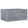 Collares de palets 3 uds madera maciza de pino gris 120x80 cm by , Loading platforms and pallets - Ref: Foro24-3295368, Price...