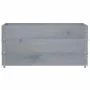 Collares de palets 3 uds madera maciza de pino gris 120x80 cm by , Loading platforms and pallets - Ref: Foro24-3295368, Price...