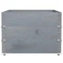 Collares de palets 3 uds madera maciza de pino gris 120x80 cm by , Loading platforms and pallets - Ref: Foro24-3295368, Price...