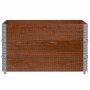 Collares de palets 3 uds madera maciza pino marrón 100x100 cm by , Loading platforms and pallets - Ref: Foro24-3295377, Price...