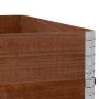 Collares de palets 3 uds madera maciza pino marrón 100x100 cm by , Loading platforms and pallets - Ref: Foro24-3295377, Price...