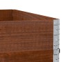 Collares de palets 3 uds madera maciza pino marrón 100x100 cm by , Loading platforms and pallets - Ref: Foro24-3295377, Price...