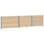Collares de palets 3 unidades madera maciza de pino 150x100 cm by , Loading platforms and pallets - Ref: Foro24-3295382, Pric...