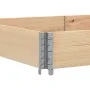 Collares de palets 3 unidades madera maciza de pino 150x100 cm by , Loading platforms and pallets - Ref: Foro24-3295382, Pric...