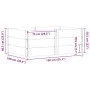 Collares de palets 3 unidades madera maciza de pino 150x100 cm by , Loading platforms and pallets - Ref: Foro24-3295382, Pric...