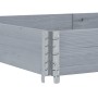 Palettenhalsketten, 3 Stück aus massivem Kiefernholz, grau, 150x50 cm. von , Ladeplattformen und Paletten - Ref: Foro24-32953...
