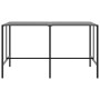 Juego de mesa alta y taburetes de jardín 9 piezas acero negro by , Garden sets - Ref: Foro24-3283754, Price: 739,29 €, Discou...