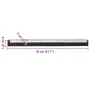 Cabezal de escobilla de goma de suelo acero y goma 55x2x5 cm by , Home cleaning products - Ref: Foro24-4008378, Price: 7,13 €...