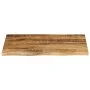 Tablero de mesa borde natural madera maciza mango 80x60x2,5 cm by , Table tops - Ref: Foro24-370356, Price: 72,03 €, Discount: %