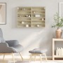 Vitrina de madera de ingeniería roble Sonoma 80x8,5x58 cm de , Estantes y estanterías - Ref: Foro24-847956, Precio: 45,75 €