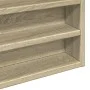 Vitrina de madera de ingeniería roble Sonoma 80x8,5x58 cm de , Estantes y estanterías - Ref: Foro24-847956, Precio: 49,56 €, ...
