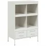 Aparador acero blanco 68x39x101,5 cm by , Sideboards - Ref: Foro24-843107, Price: 152,93 €, Discount: %