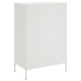 Aparador acero blanco 68x39x101,5 cm by , Sideboards - Ref: Foro24-843107, Price: 154,96 €, Discount: %