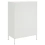 Aparador acero blanco 68x39x101,5 cm by , Sideboards - Ref: Foro24-843107, Price: 152,93 €, Discount: %
