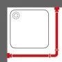 Sealskin White Easy-Roll Shower Curtain Rail Set by Sealskin, shower bars - Ref: Foro24-432042, Price: 41,26 €, Discount: %