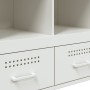 Aparador acero blanco 68x39x101,5 cm by , Sideboards - Ref: Foro24-843107, Price: 154,96 €, Discount: %