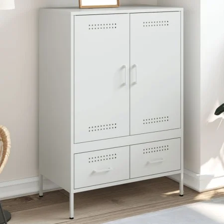 Aparador acero blanco 68x39x101,5 cm von , Sideboards - Ref: Foro24-843113, Preis: 175,39 €, Rabatt: %