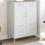 Aparador acero blanco 68x39x101,5 cm von , Sideboards - Ref: Foro24-843113, Preis: 175,39 €, Rabatt: %