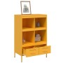 Aparador acero amarillo mostaza 68x39x101,5 cm von , Sideboards - Ref: Foro24-843105, Preis: 154,96 €, Rabatt: %