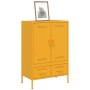 Aparador acero amarillo mostaza 68x39x101,5 cm von , Sideboards - Ref: Foro24-843111, Preis: 179,96 €, Rabatt: %
