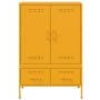 Aparador acero amarillo mostaza 68x39x101,5 cm von , Sideboards - Ref: Foro24-843111, Preis: 179,96 €, Rabatt: %