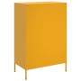 Aparador acero amarillo mostaza 68x39x101,5 cm von , Sideboards - Ref: Foro24-843111, Preis: 179,96 €, Rabatt: %