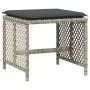 Set comedor jardín y cojines 13 pzas ratán sintético gris claro by , Garden sets - Ref: Foro24-3210803, Price: 812,31 €, Disc...