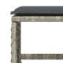 Garten-Essgruppe 9-teilig mit Kissen aus hellem grauen Kunststoff-Rattan. von , Gartensets - Ref: Foro24-3210779, Preis: 388,...