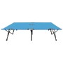 Tumbona doble plegable acero azul de vidaXL, Tumbonas - Ref: Foro24-310352, Precio: 115,02 €, Descuento: %