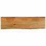 Massivholz-Tischplatte mit natürlicher Kante aus Mangoholz 110x20x2,5 cm von , Tischplatten - Ref: Foro24-370517, Preis: 41,7...