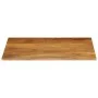 Tablero de mesa borde natural madera maciza mango 90x80x2,5 cm by , Table tops - Ref: Foro24-370555, Price: 93,27 €, Discount: %