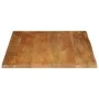 Tablero de mesa borde natural madera maciza mango 90x80x2,5 cm by , Table tops - Ref: Foro24-370555, Price: 93,27 €, Discount: %