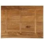 Massivholz-Tischplatte mit natürlicher Kante aus Mangoholz 90x80x2,5 cm. von , Tischplatten - Ref: Foro24-370555, Preis: 93,2...