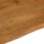 Tablero de mesa borde natural madera maciza mango 90x80x2,5 cm by , Table tops - Ref: Foro24-370555, Price: 93,27 €, Discount: %