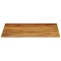 Tablero de mesa borde natural madera maciza mango 110x80x2,5 cm by , Table tops - Ref: Foro24-370557, Price: 133,48 €, Discou...