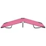 Tumbona plegable de acero rosa de vidaXL, Tumbonas - Ref: Foro24-310349, Precio: 74,23 €, Descuento: %