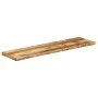 Tablero de mesa borde natural madera maciza mango 160x40x2,5 cm by , Table tops - Ref: Foro24-370664, Price: 104,93 €, Discou...