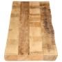 Massivholz-Tischplatte mit natürlicher Kante aus Mangoholz, 160x40x2,5 cm. von , Tischplatten - Ref: Foro24-370664, Preis: 10...
