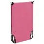 Tumbona plegable de acero rosa de vidaXL, Tumbonas - Ref: Foro24-310349, Precio: 74,23 €, Descuento: %