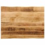Massivholz-Tischplatte mit natürlicher Kante aus Mangoholz 90x60x3,8 cm. von , Tischplatten - Ref: Foro24-370693, Preis: 89,8...