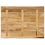 Tablero de mesa borde natural madera maciza mango 90x60x3,8 cm by , Table tops - Ref: Foro24-370693, Price: 79,24 €, Discount: %