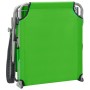 Sonnenliege mit grüner Stahlmarkise von vidaXL, Liegen - Ref: Foro24-310335, Preis: 84,32 €, Rabatt: %